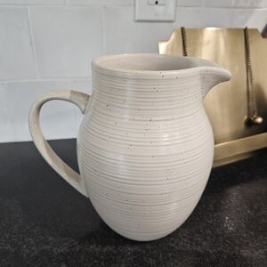 Threshold Cream Ceramic Pitcher